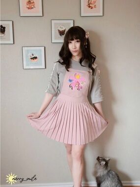 Cherry Blossom Ita Pinafore.